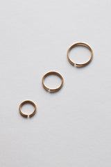 Everyday Hoop - 14k solid gold