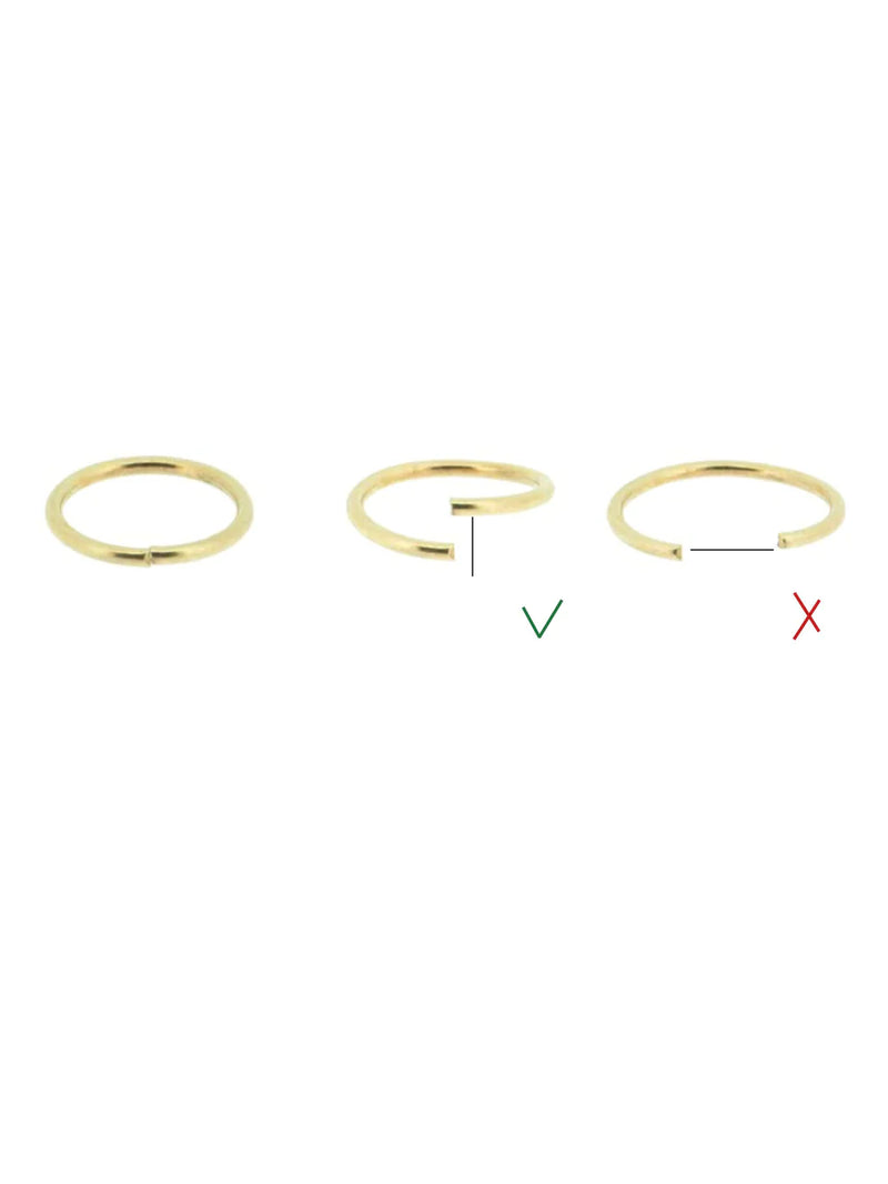 Everyday Hoop - 14k solid gold